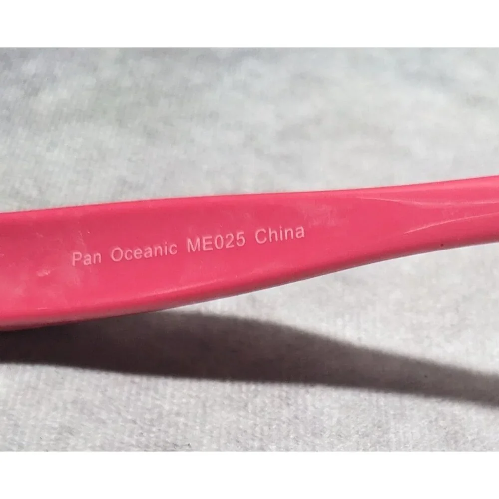 Kids Pink And Yellow Minnie Mouse Sunglasses